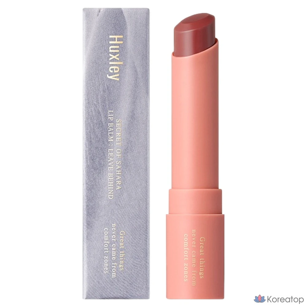 Бальзам для губ Huxley Live Behind Lip Balm, оттенок 06 Terracotta Brick, 3 г, 1 шт.