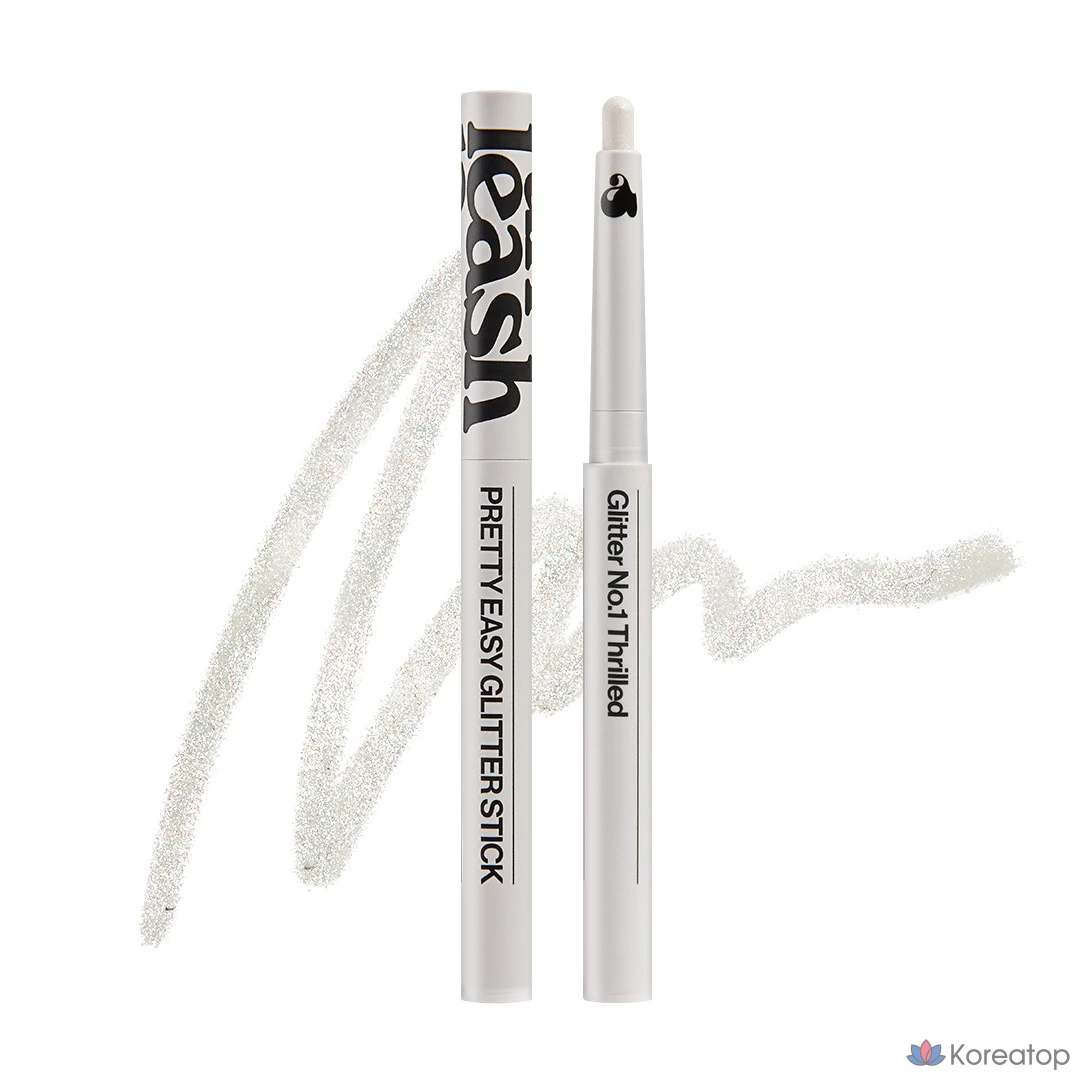 Глиттер-стик для глаз Unleashia Pretty Easy Glitter Stick, оттенок No.1 Thrilled, 1 шт.