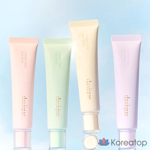 Корректирующая база под макияж Dasique Correcting Sun Base, оттенок 04 Pure Lavender, 30 мл, 1 шт.