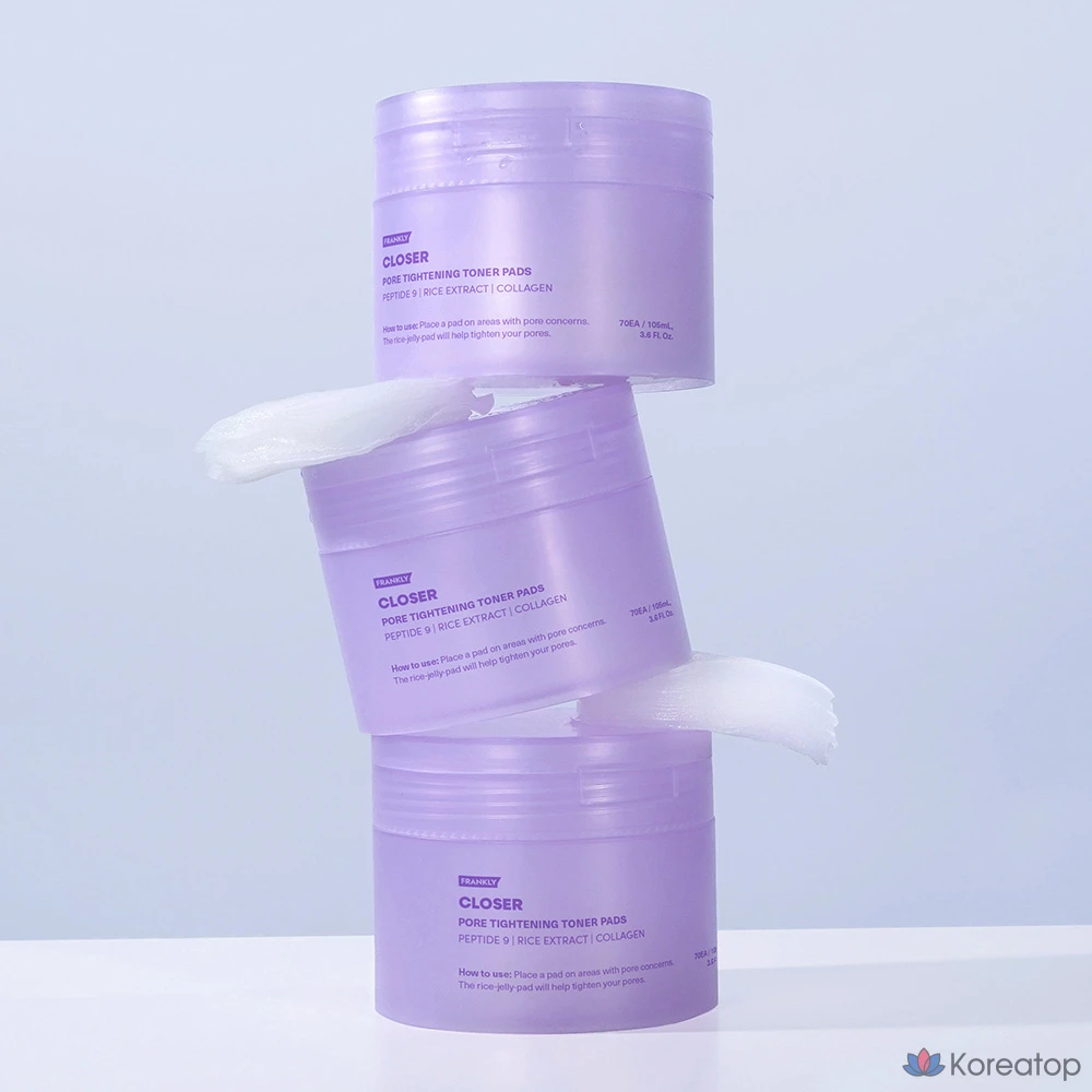 Тонер-пэды Frankly Closer Toner Pad, 105 мл, 70 шт.