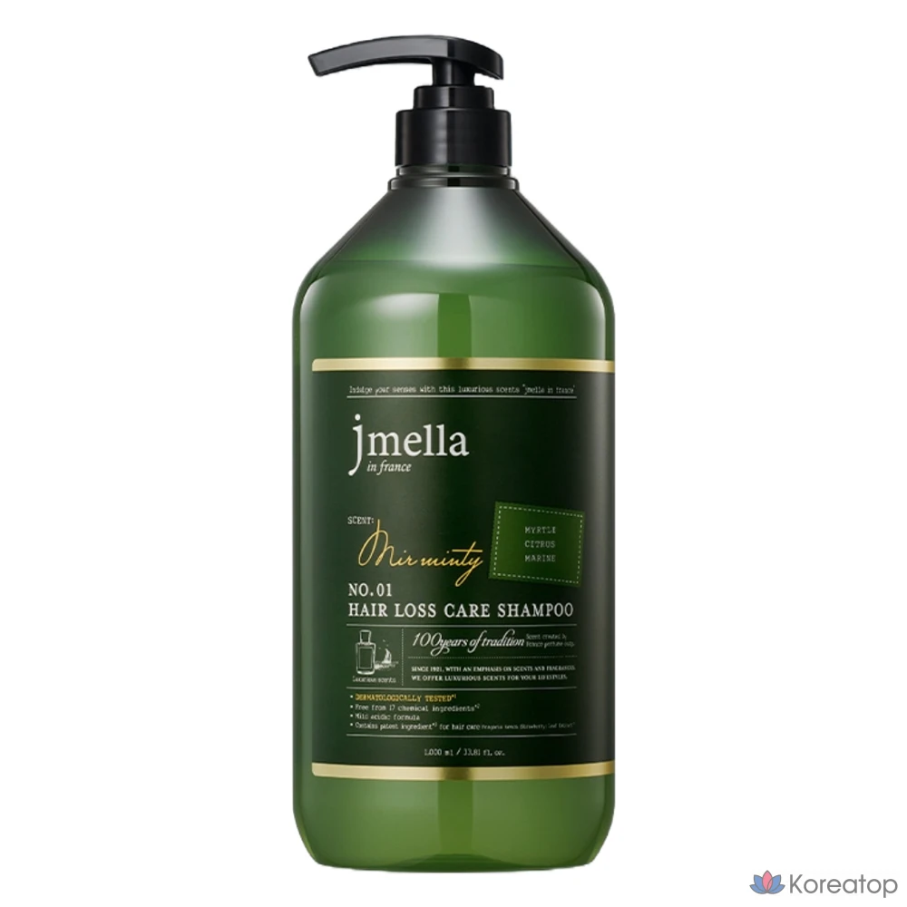 Шампунь Jmella Meer Mint Cooling Hair Shampoo Citrus Marine, 1 л, 1 шт.
