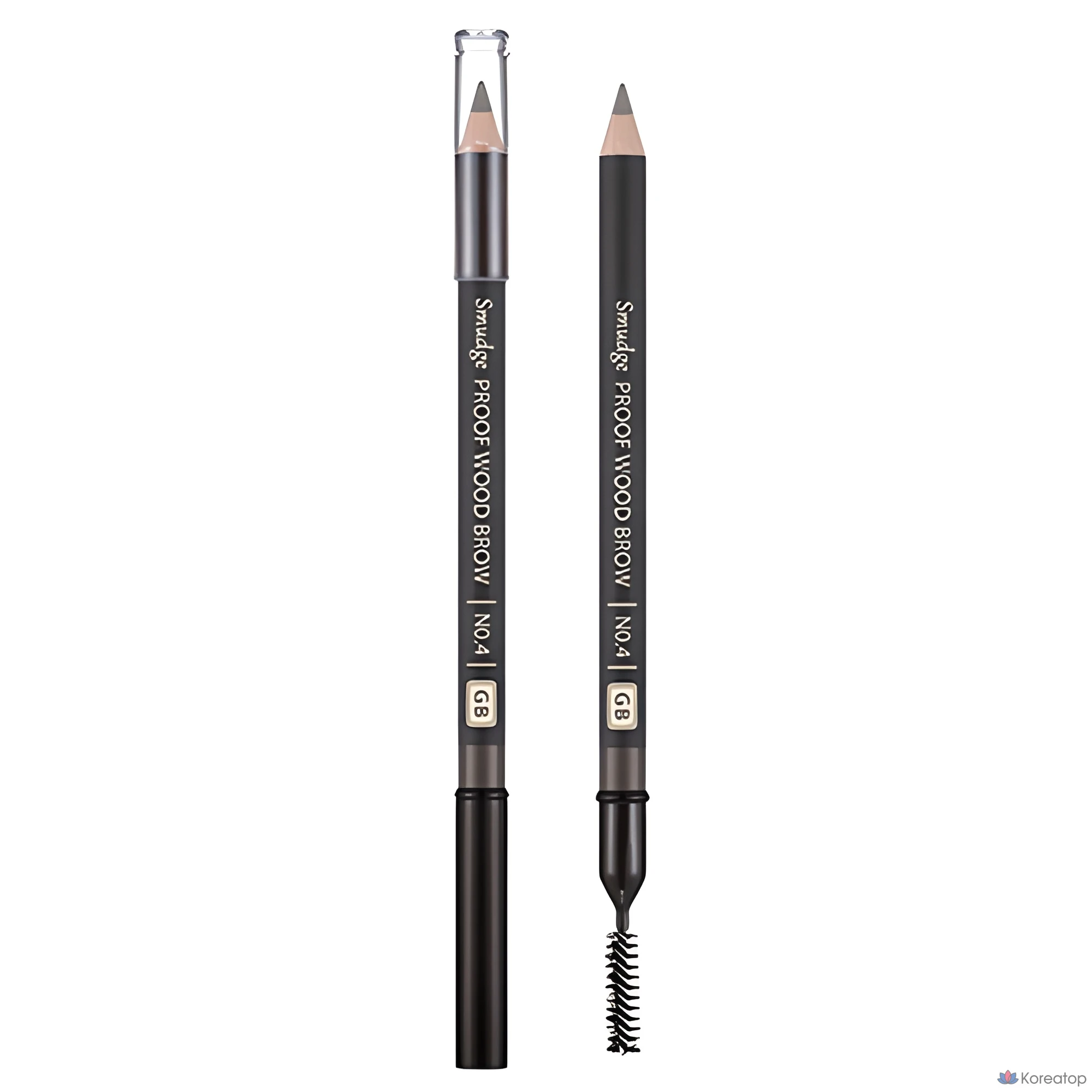 Карандаш для бровей Missha Smudge Proof Wood Eyebrow, Gray Brown, 1 шт.