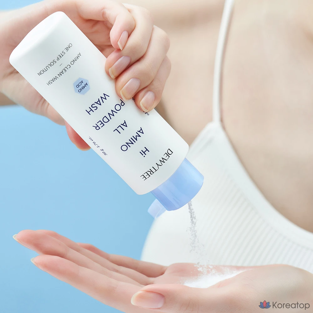 Очищающая пудра Dewytree Hi Amino All Enzyme Powder, 50 г, 1 шт.