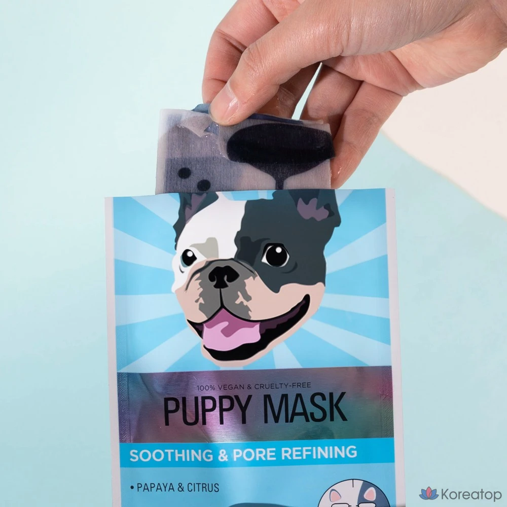 Набор для ухода Epielle New Animal Character Mask 6-piece Set, 8 шт., фото 3
