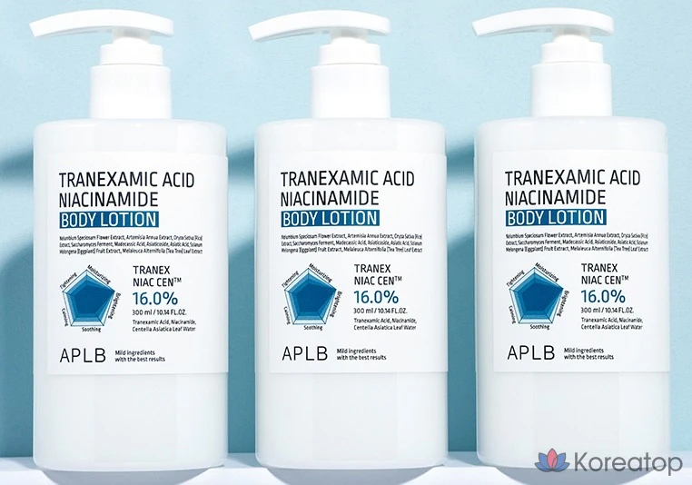 Лосьон для тела APLB Tranexamic Acid Niacinamide, 300 мл, 1 шт.