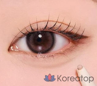 Контурный карандаш для глаз Heartpercent Dot On Mood Contour Eyeliner Slim, оттенок C5 Neutral Shadow, 1 шт., фото 2