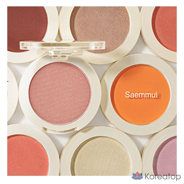 Блер The Saem Saemmul Single Blusher, оттенок OR05 Brick Orange, 5 г, 1 шт.