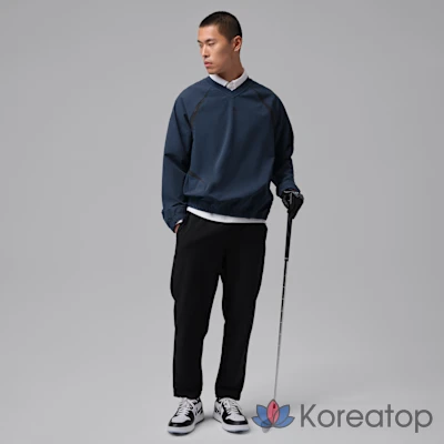Лонгслив мужской Jordan Golf Repel Long-Sleeve Woven Top, фото 6
