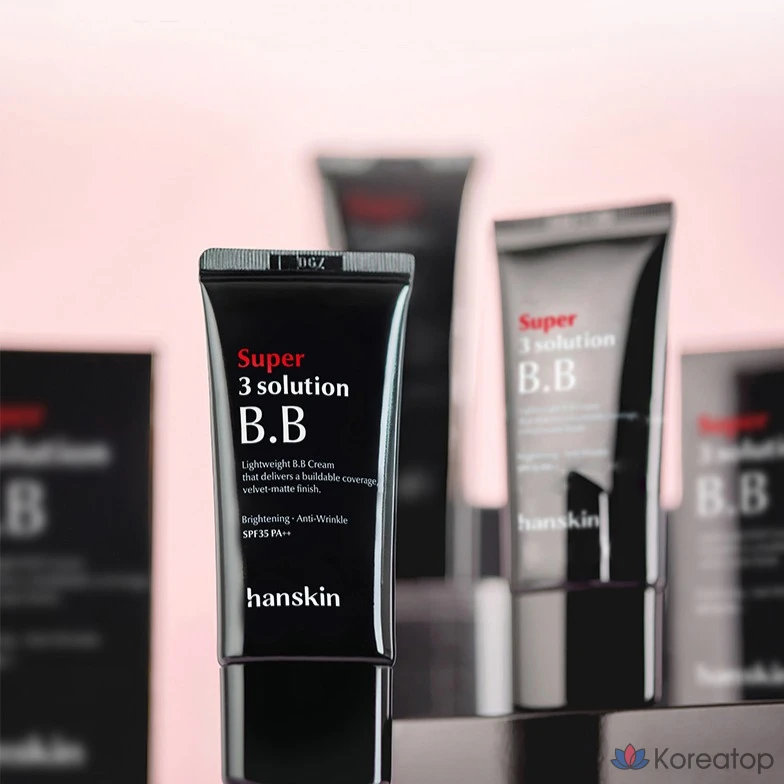 BB-крем Hanskin Super Three Solution BB Cream SPF35 PA++, оттенок Beige, 30 мл, 1 шт.