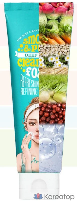 Очищающая пенка Ariul Smooth &amp; Pure Deep Clean Cleansing Foam, 120 мл, 1 шт.