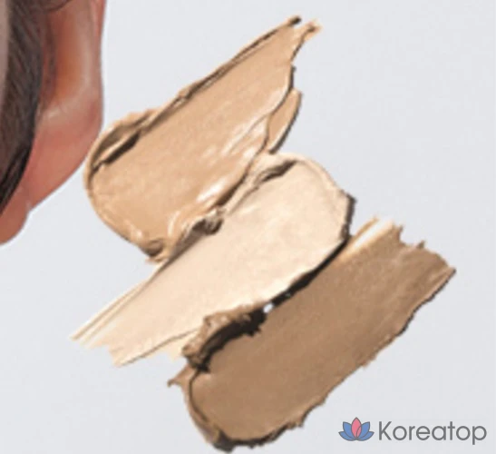 Консилер The Saem Cover Perfection Triple Pot Concealer, оттенок 02 Contour Beige, 13.1 г, 1 шт., фото 3