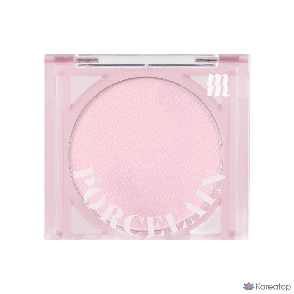 Румяна MERZY Porcelain Cheek Blusher, оттенок Pairing Pink, 4.2 г, 1 шт., фото 2