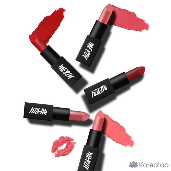 Помада для губ MERZY The First Lipstick, оттенок L4 With Me, 1 шт., фото 8