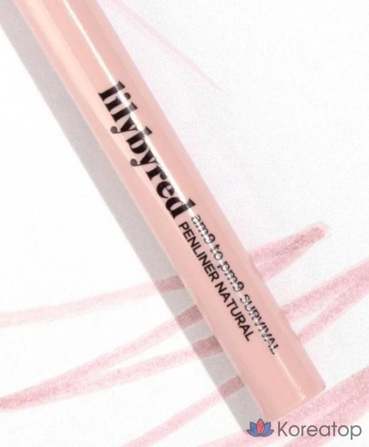 Подводка для глаз Lilybyred 9to9 Survival Pen Liner, оттенок 04 Cherry Brown, 1 г, 1 шт., фото 4