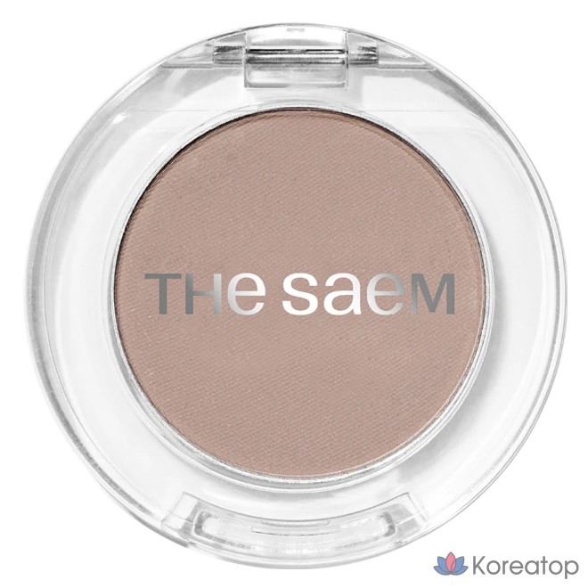 Тени для век The Saem Saemmul Single Matte Shadow, оттенок BE01 Neutrally Beige, 1 шт.