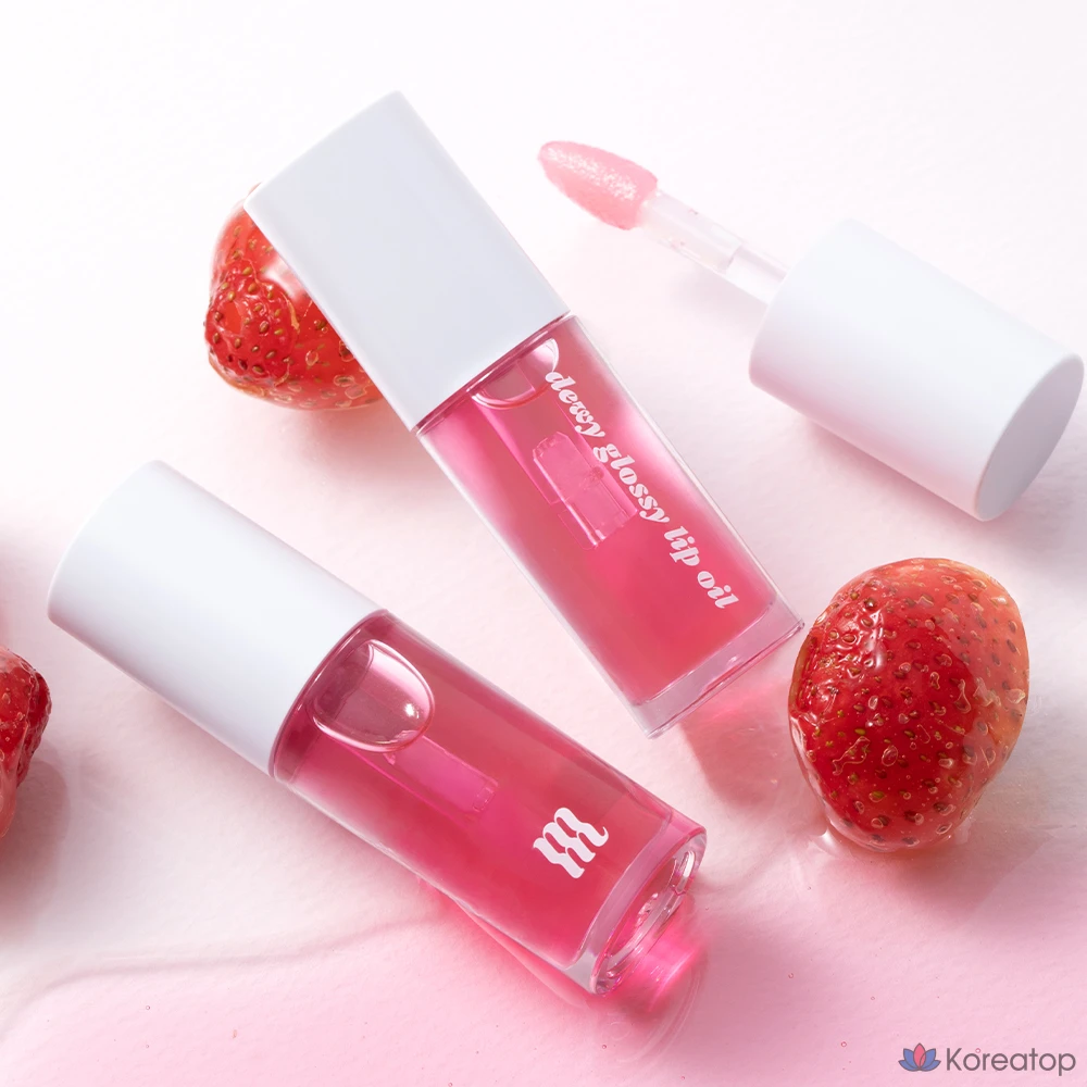 Бальзам для губ MERZY Dewy Glossy Lip Oil, оттенок Sheer Pink, 3.5 мл, 1 шт.
