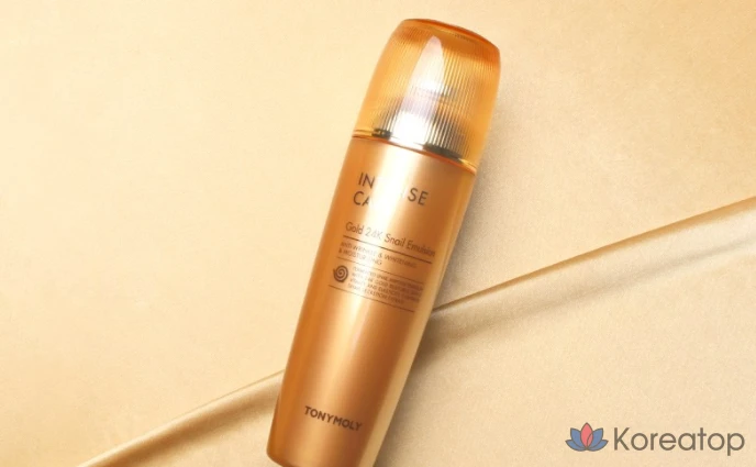 Набор для ухода Tony Moly Intense Care Gold 24K Snail 2-piece Set, 2 шт., фото 6