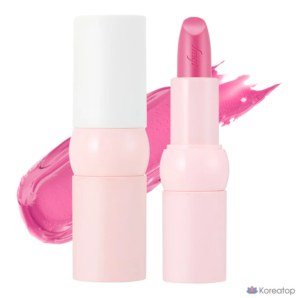 Губная помада FMGT The Face Shop Molang New Bold Sheer Glow Lipstick, оттенок 01 Daldal Molang, 1 шт.