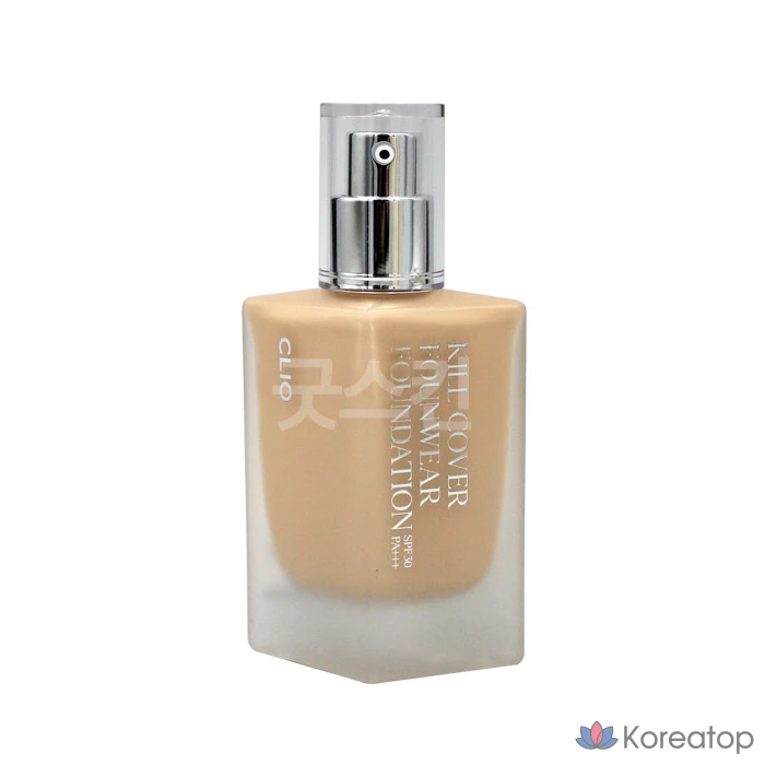 Тональный крем Clio Kill Cover Founwear Foundation, оттенок 3 Linen, 38 г, 1 шт.