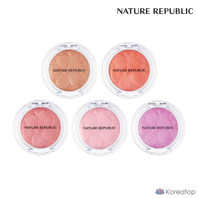 Румяна Nature Republic Baked Blusher, оттенок 05 Peony Purple, 1 шт.