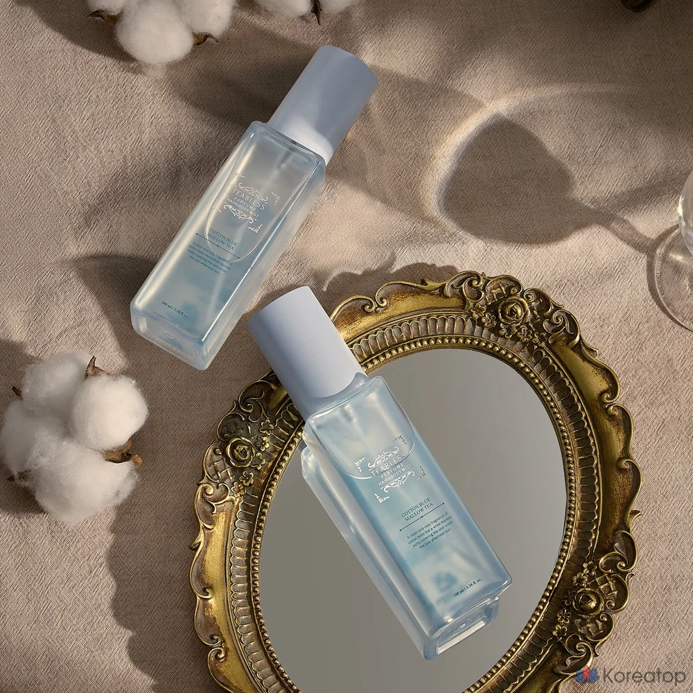 Парфюмированный спрей для волос и тела TEABLESS Perfume Hair &amp; Body Mist Blue Mellow Tea Cotton, 100 мл, 1 шт.