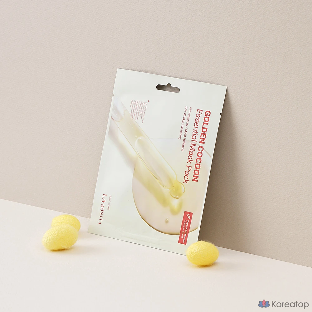 Тканевая маска для лица Labonita Golden Cocoon Essential Mask, 30 шт.