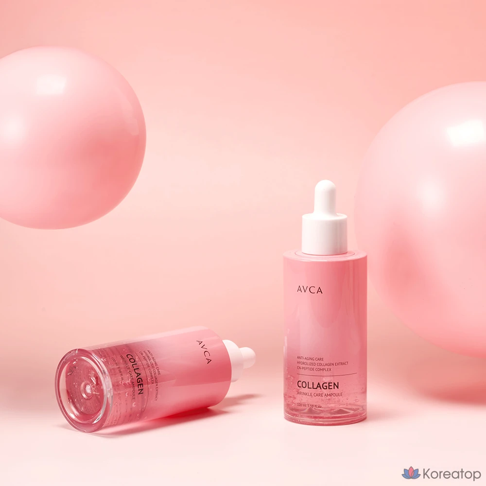 Ампульная сыворотка AVCA Wrinkle Care Collagen Ampoule, 100 мл, 1 шт.