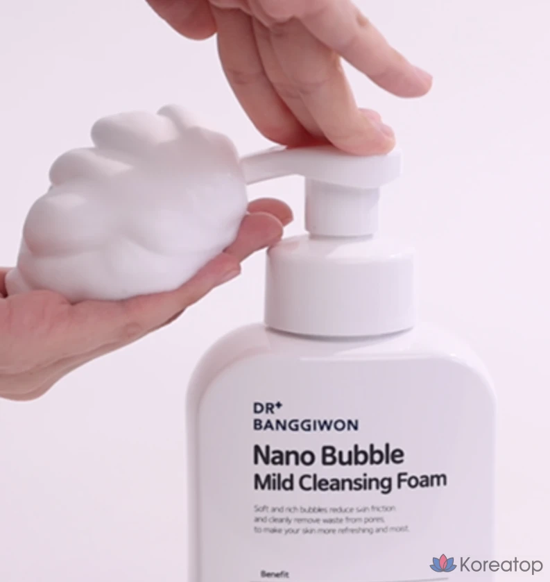 Очищающая пенка Dr. Banggiwon Nano Bubble Mild Cleansing Foam, 500 мл, 1 шт.