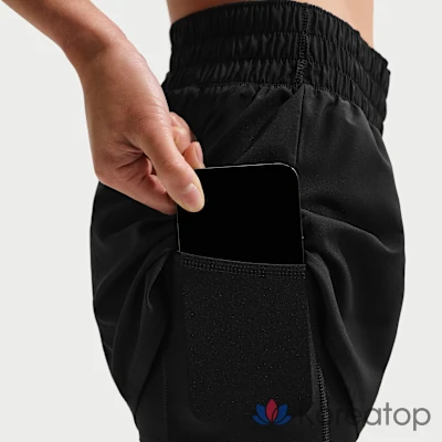 Шорты женские Nike Dri-FIT One Mid-Rise 3-Inch 2-in-1 Shorts