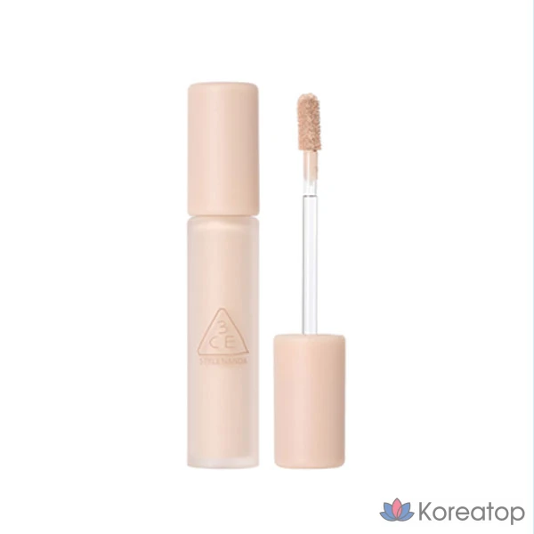Тонер 3CE Skin Fit Cover Liquid Concealer, оттенок Light Ivory, 1 шт.