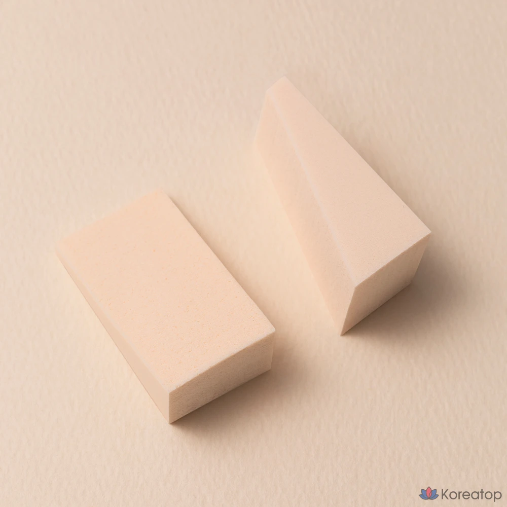 Спонжи для макияжа MERZY Daily Makeup Triangle Puff Sponge, 100 шт.