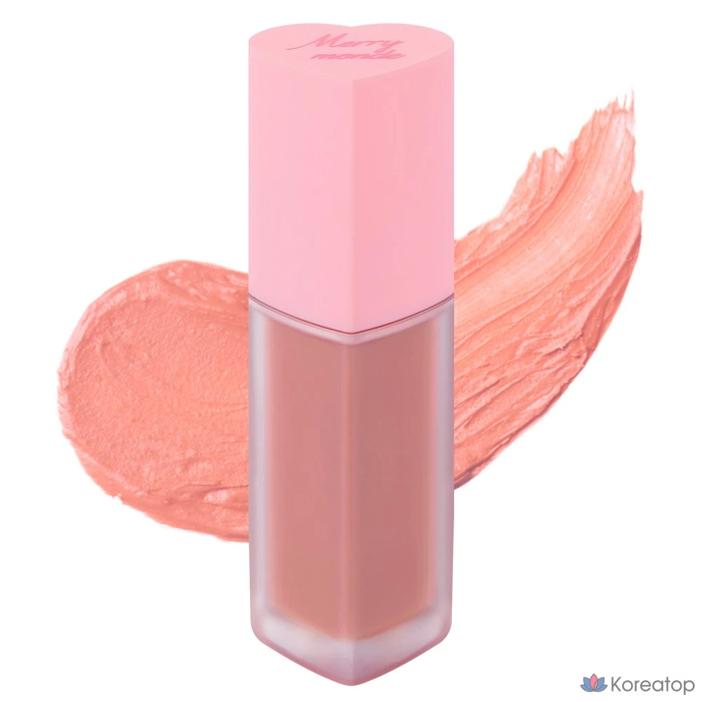 Тинт для губ Heartpercent Merrymond Cherry Heart Mega Tint, оттенок Cream Cherry, 1 шт.
