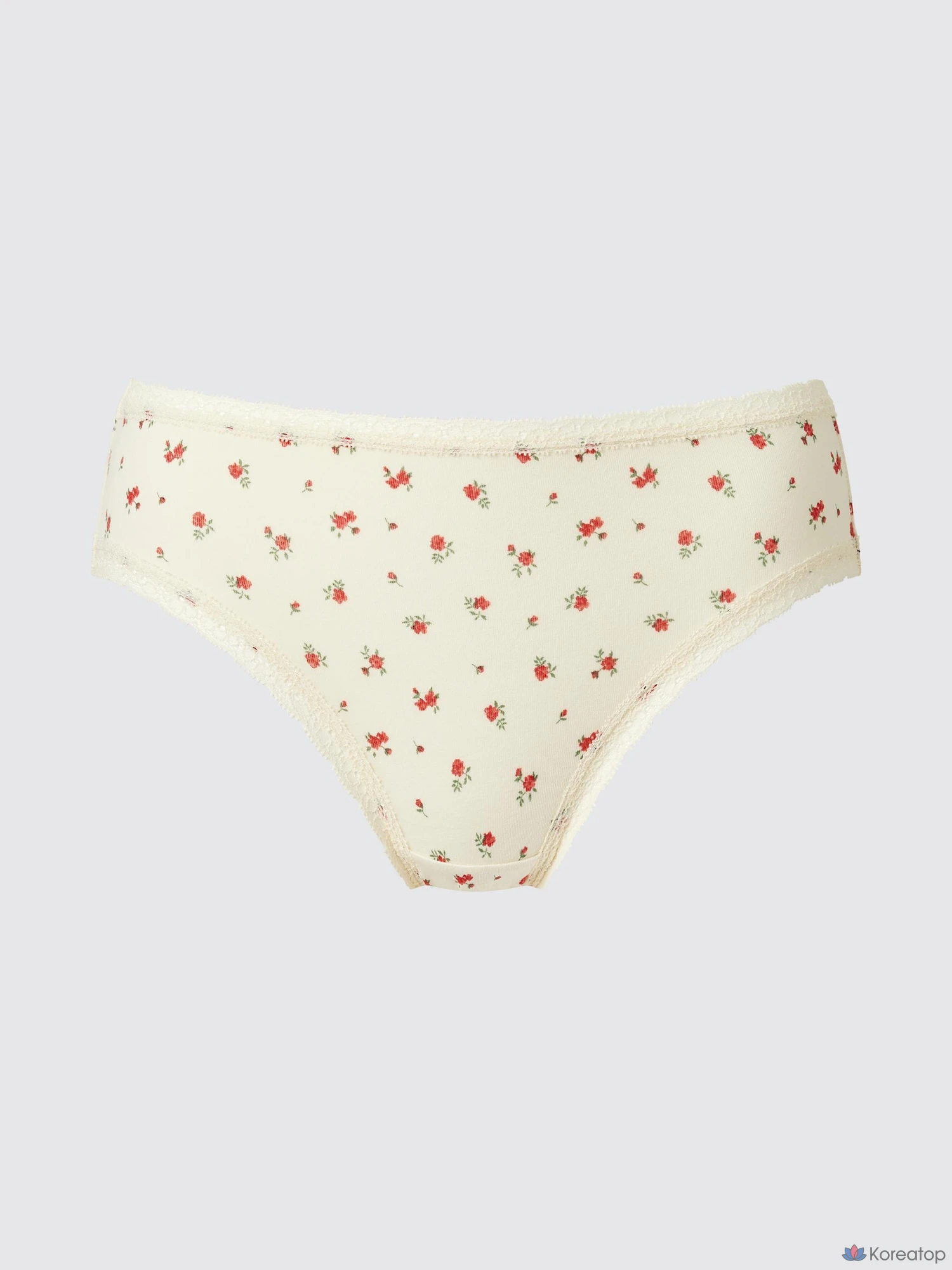 Шорты Uniqlo Cotton Jersey Shorts Mid Waist, цветочный B