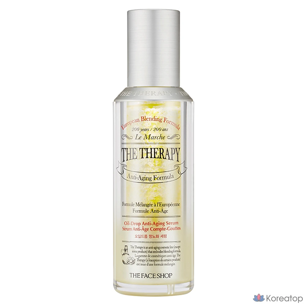 Сыворотка The Face Shop The Therapy Oildrop Anti-Aging Serum, 45 мл, 1 шт.
