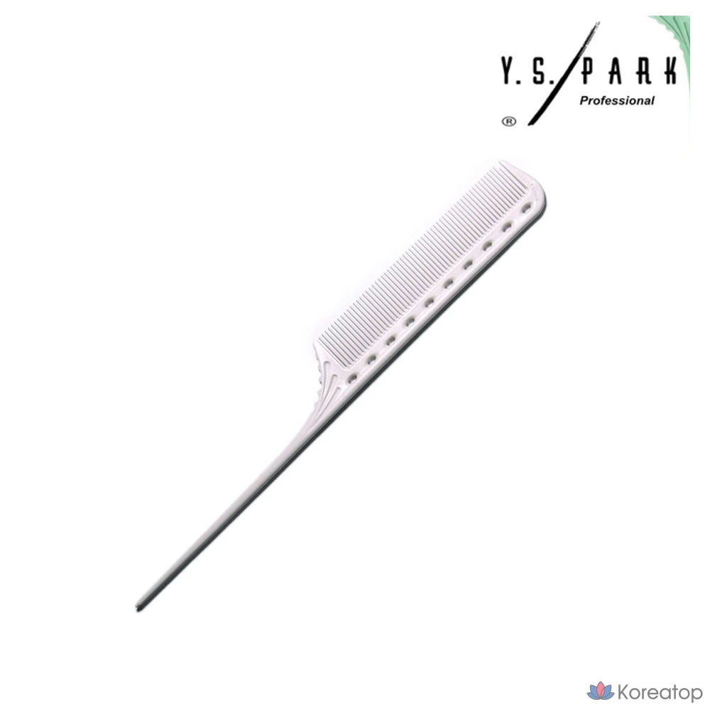 Гребень-хвостик для укладки Y.S. Park Professional Iron Tail Comb, черный, 1 шт.