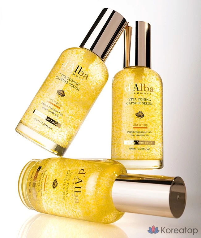 Сыворотка d'Alba Niacinamide 5% Vita Toning Capsule Serum, 100 мл, 1 шт.