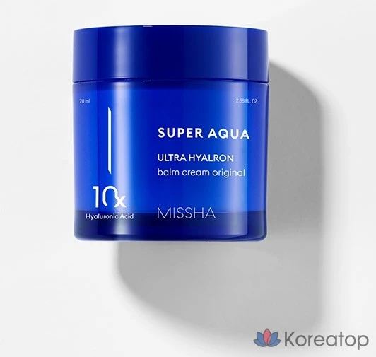 Бальзам для лица Missha Super Aqua Ultra Hyalon Balm Cream Original, 70 мл, 1 шт.