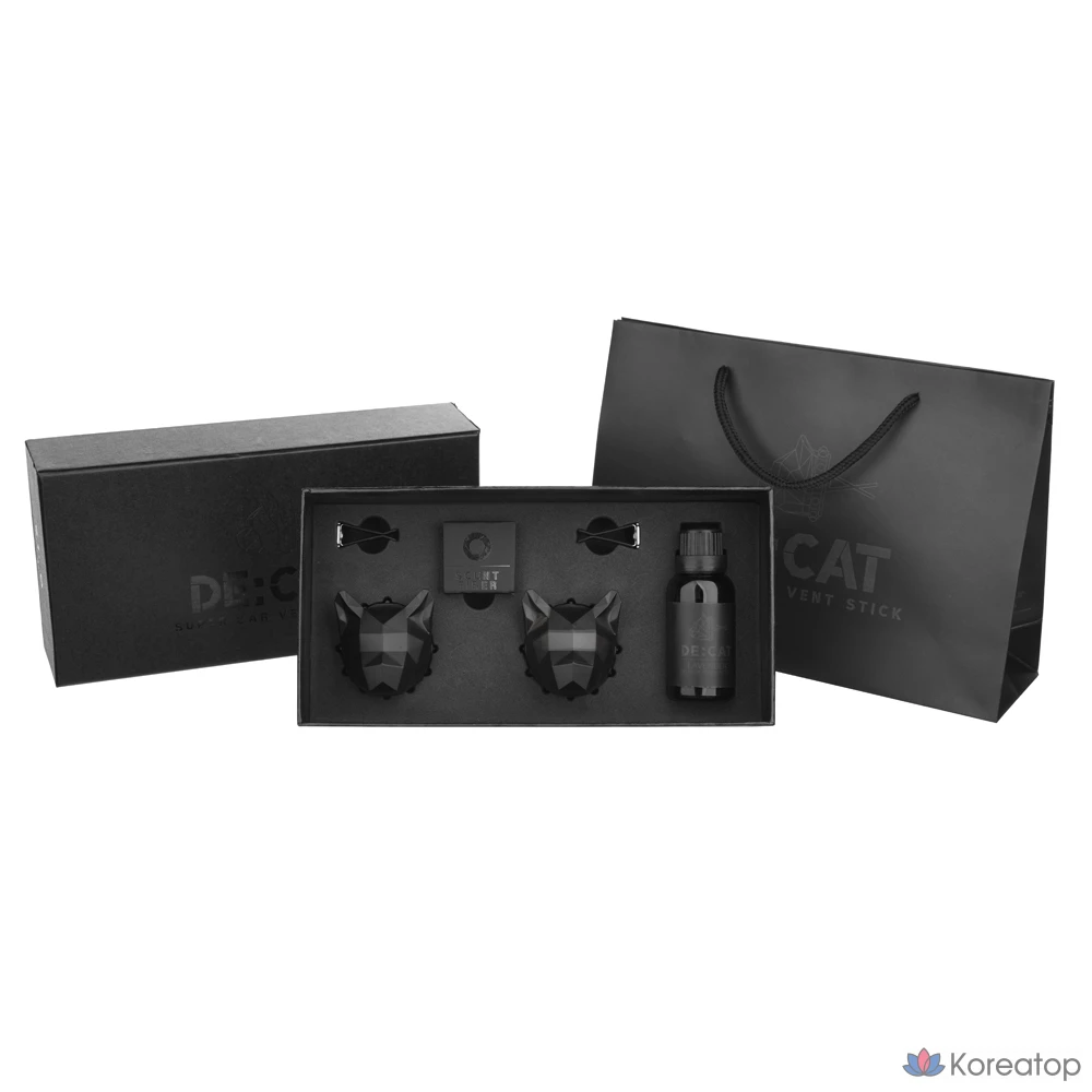 Ароматизатор для автомобиля DA99 Clip Type Carbon Black, 1 шт.