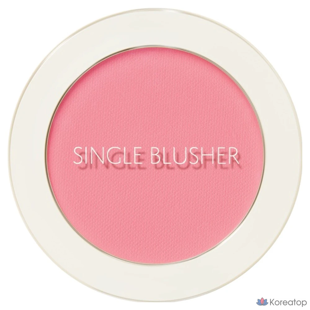 Румяна The Saem Saemmul Single Blusher, оттенок PK04 Rose Ribbon, 5 г, 1 шт.