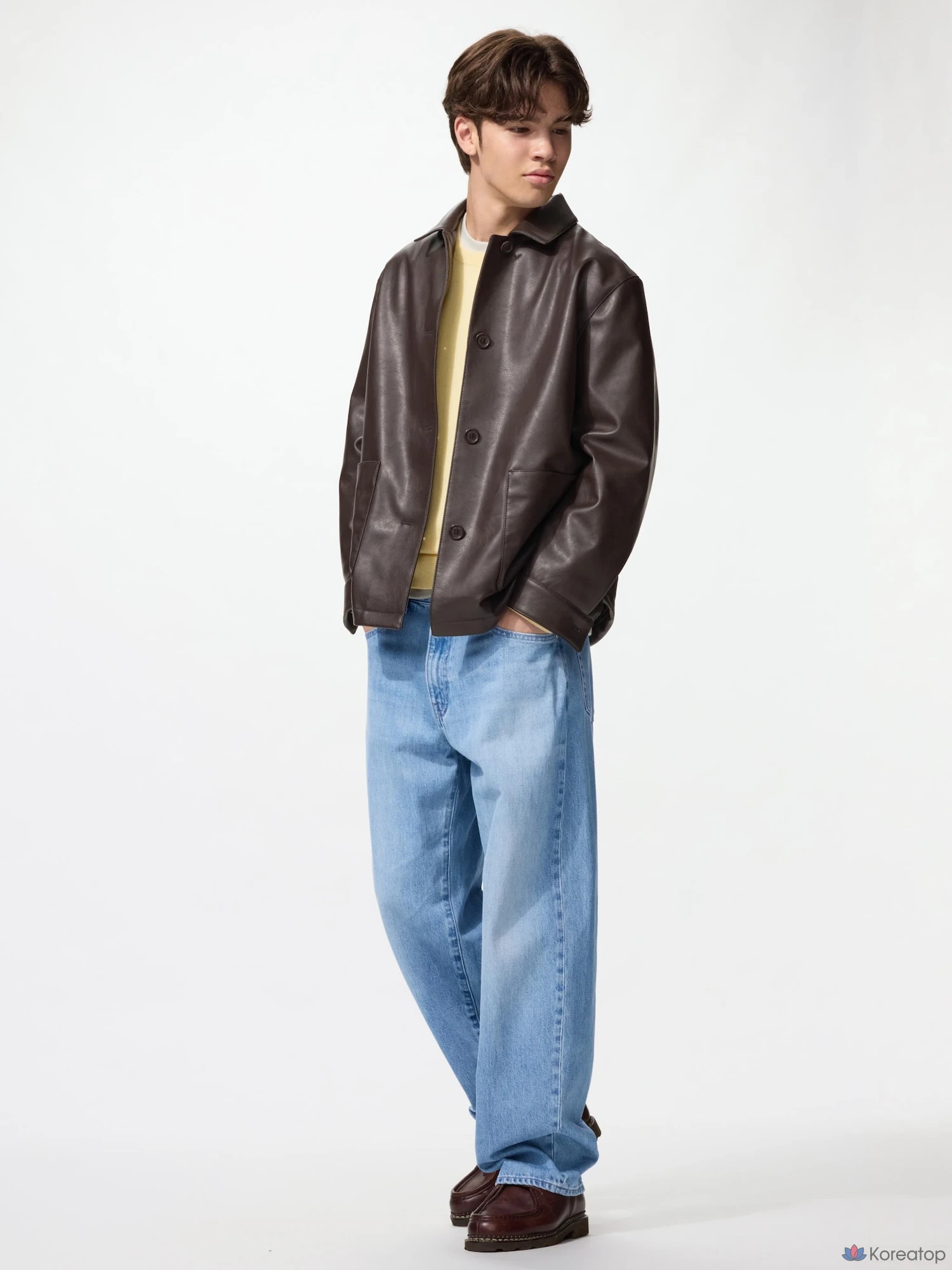Куртка-рубашка Uniqlo Coating Relax Shirt Jacket