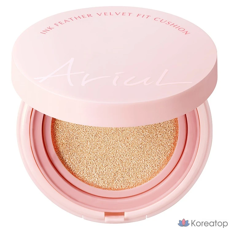 Кушон Ariul Ink Fader Velvet Fit Cushion SPF 50+ PA++++, оттенок 3 Cream Beige, 12 г, 1 шт.