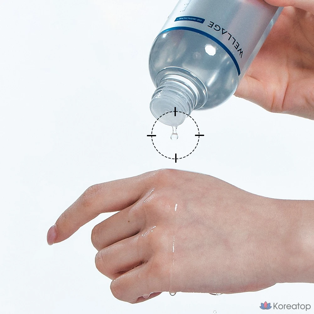 Тонер WELLAGE Real Hyaluronic 100 Toner, 200 мл, 1 шт.