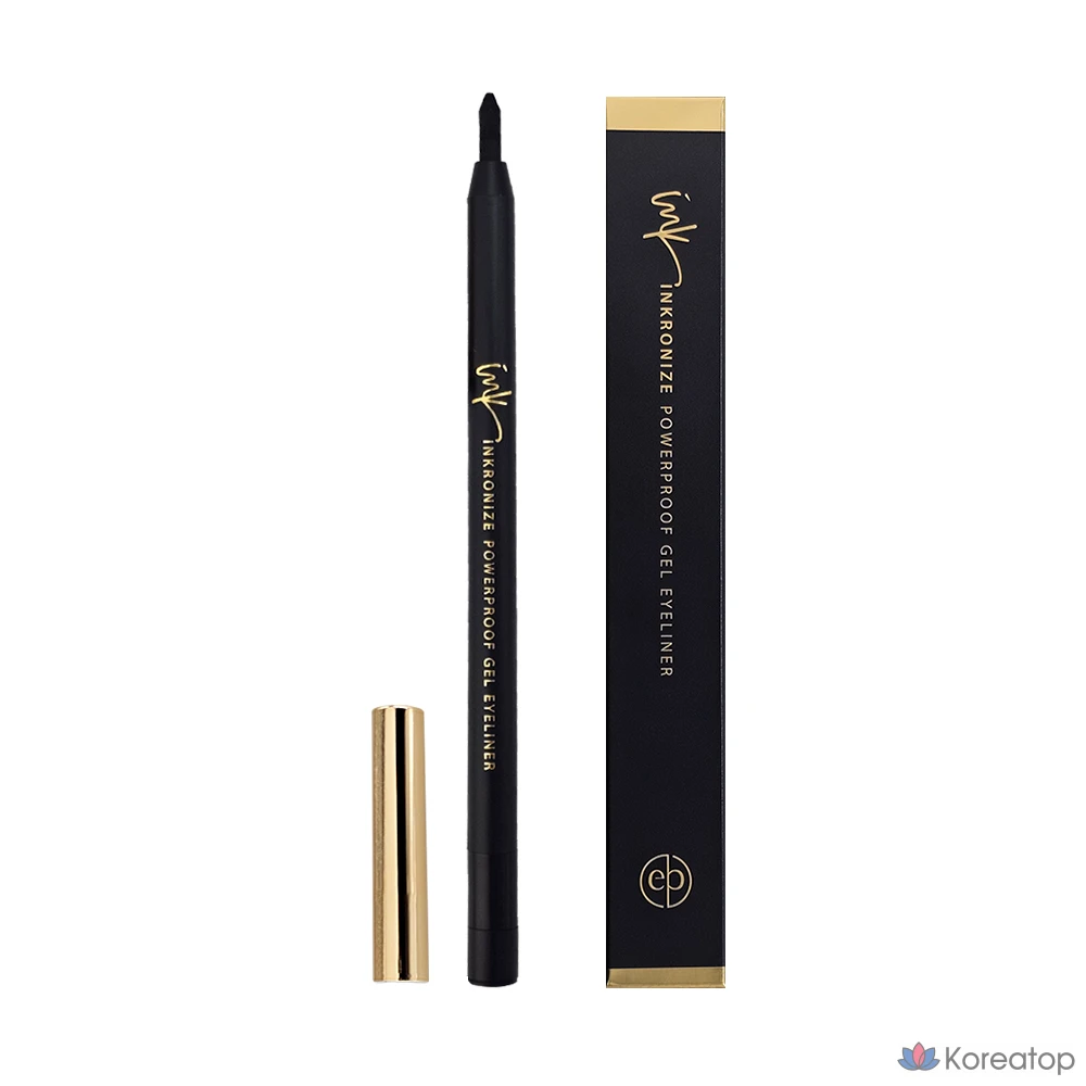Гель-подводка для глаз Enprani Inkronize Powerproof Gel Eyeliner, оттенок 01 Coco Black, 1 шт.