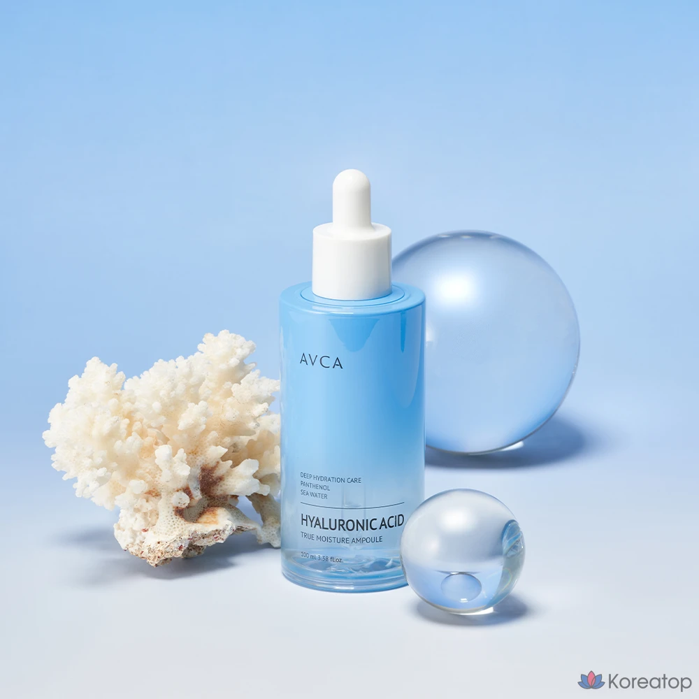 Ампульная сыворотка AVCA True Moisture Low Molecular Hyaluronic Acid Ampoule, 100 мл, 1 шт.