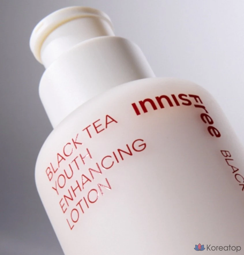 Набор для ухода Innisfree Black Tea Youth Enhancing Skincare Set, 2 шт., фото 6