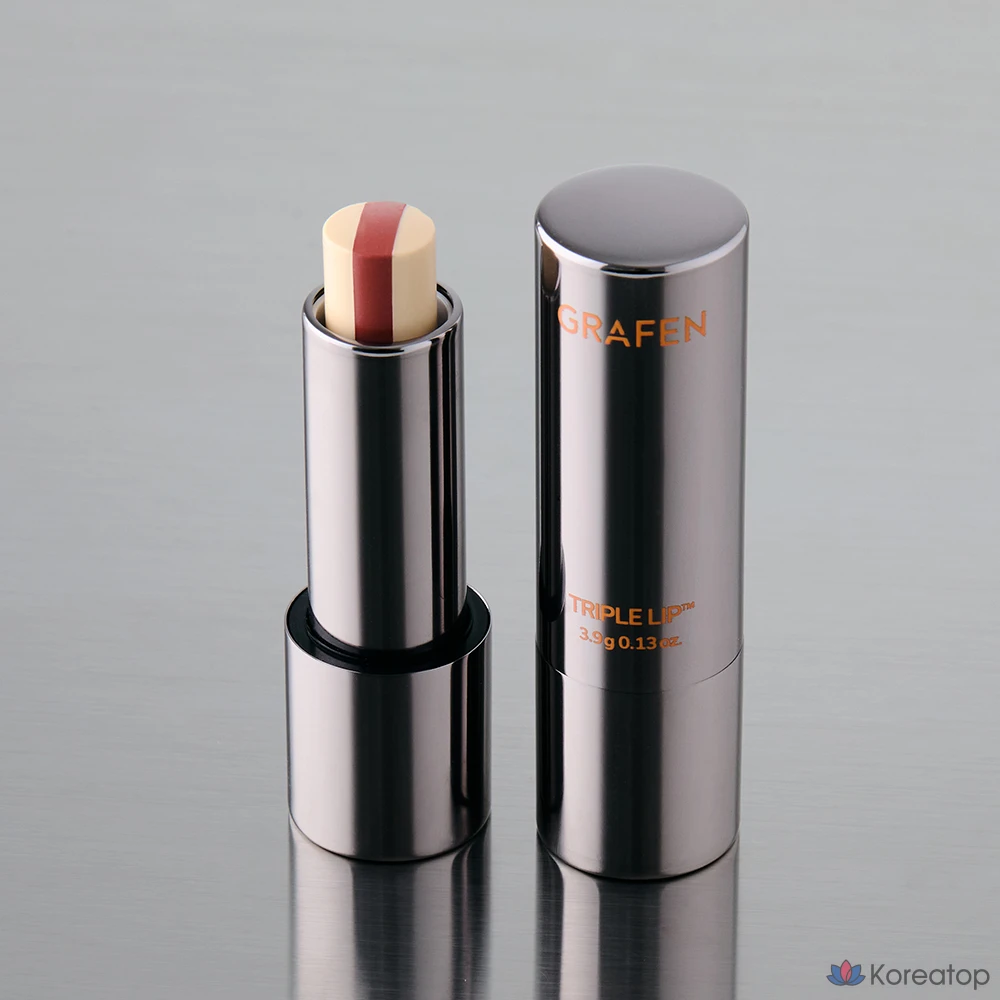Бальзам для губ GRAFEN Triple Naked Lip Balm, оттенок Red Brown, 1 шт.
