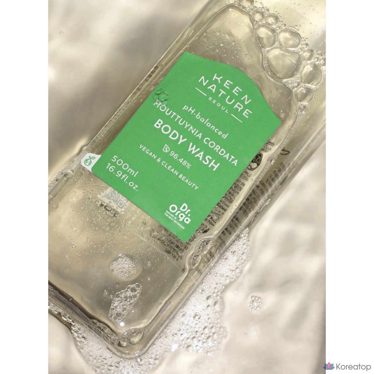 Гель для душа Dr. Orga Low pH Houttuynia Cordata Body Wash, 500 мл, 1 шт.