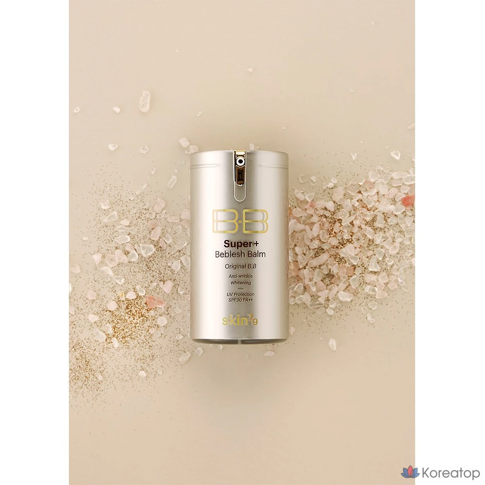 Бальзам для губ SKIN79 Super Plus Blemish Balm SPF30 PA++ Gold BB, 40 мл, 1 шт., фото 4
