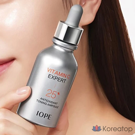 Ампульная сыворотка IOPE Vitamin C Expert Antioxidant Toning Ampoule, 23 мл, 1 шт.