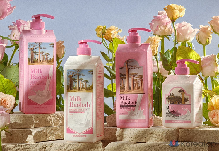 Шампунь Milk Baobab Damask Rose, 1 л, 1 шт.